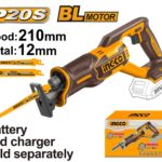 منشار ترددي بطارية 20 فولت بدون بطارية وشاحن احترافي