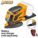 صنفرة راحة بطارية 20 فولت بدون بطارية وشاحن احترافي