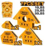 مجموعة حامل لحام مغناطيسي 7 قطعة احترافي