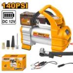 منفخ دواليب سيارة 140PSI 12 فولت احترافي مع بطارية