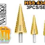 مجموعة ريشة ستيب 3 قطعة 6 مم احترافي