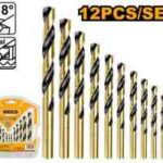 مجموعة ريش حديد HSS 12 قطعة احترافي