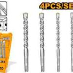 مجموعة ريش SDS Plus 4 قطع 4 قطعة احترافي