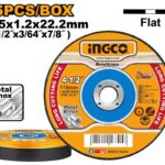 مجموعة ديسكات قص حديد احترافي (25 قطعة)