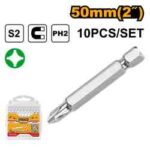 رؤوس مفك احترافي مع صندوق (10 قطعة)