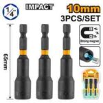مجموعة لقم صدمات مغناطيس 3 قطعة احترافي