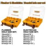 مجموعة هول سو باي-ميتال 19 مم احترافي (9 قطعة)