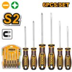 مجموعة مفكات 6 قطع 6 قطعة احترافي