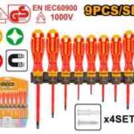 مجموعة مفك معزول 9 قطعة احترافي