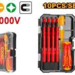 مجموعة مفك معزول 10 قطعة احترافي