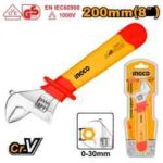 مفتاح إنكليزي معزول 8" احترافي