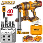 فرد مسامير باطون بطارية براشلس 20 فولت احترافي مع شنطة