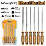 مجموعة مبارد 6 قطعة 3 مم احترافي