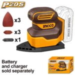 صنفرة راحة بطارية 20 فولت احترافي