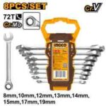 مجموعة مفاتيح راتشيت 8 قطعة احترافي