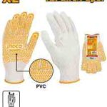 كفوف قماش احترافي مع نقاط PVC