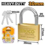 قفل نحاس ثقيل 30 مم احترافي